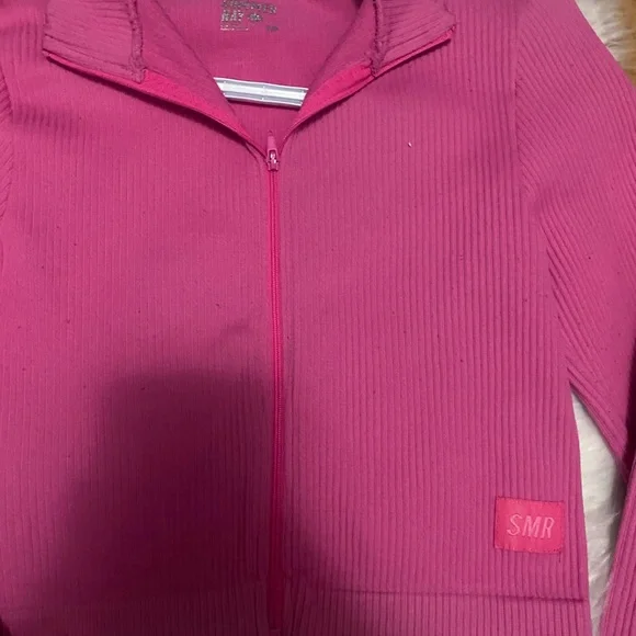 G-Star Fuchsia Ribbed Jacket - Picture 2 of 4
